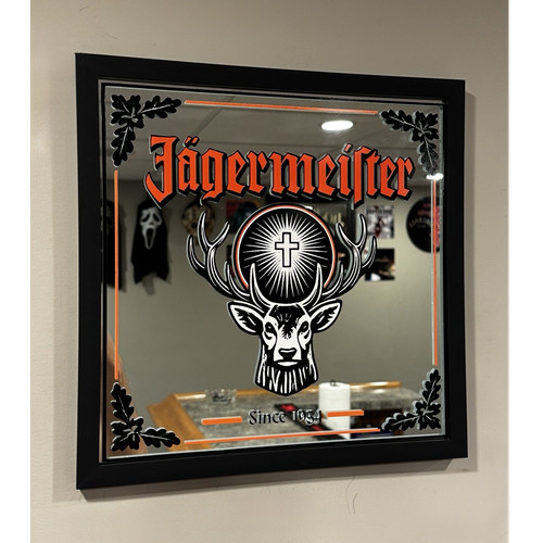 Insegna specchio con cornice - specchio,