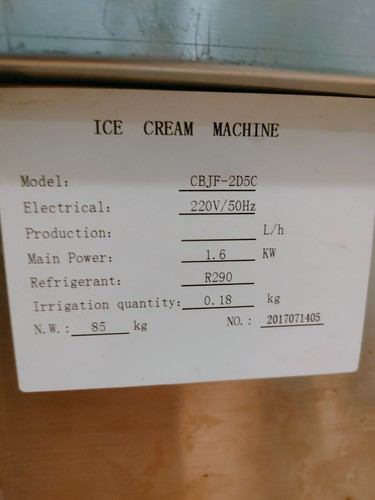 Macchina ice roll per fare - macchina,