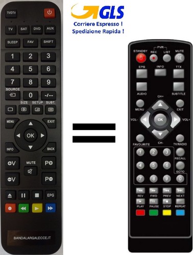 Telecomando gia programmato - telecomando,