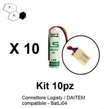 KIT 10PZ BATTERIA BATLi04