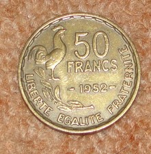 Coin 50 Francs (from France -