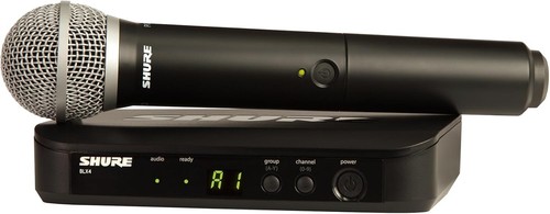 Sistema microfonico wireless
