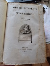 libro antico OPERE COMPLETE DI