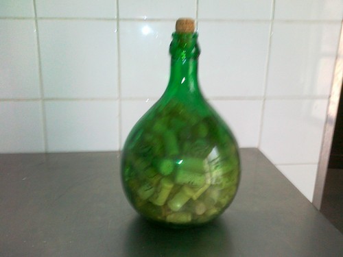 Damigiana vintage 5 litri - damigiana,
