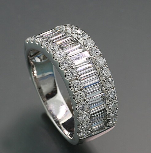 Anello oro bianco 750 con - oro,