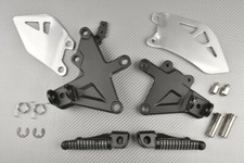 Supporto Pedane Anteriore Nero KAWASAKI ZX10R ZX-10R ZX10-R ZXT02L 2021-2022