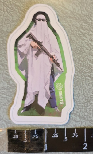 Adesivo sights burka fucile - adesivo, xs