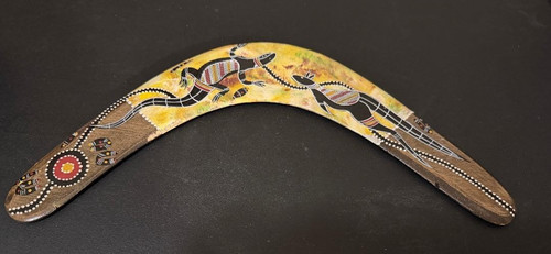 Boomerang geco lucertola legno - boomerang,