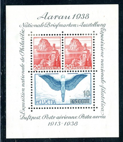 Svizzera 1938 blocco4 blocco - blocco4, *