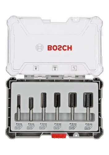 Set bosch frese - 6, legno
