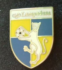 Distintivo calcio ⚽ LAMPEDUSA badge AGRIGENTO pin SICILIA no piedino 