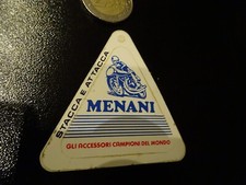 adesivo vintage sticker kleber menani gli accessori campioni del mondo moto