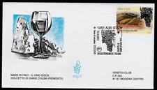 2015 ITALIA FDC VENETIA nr.1872 7-  il vino: Dolcetto di Diano d'Alba -Piemonte-