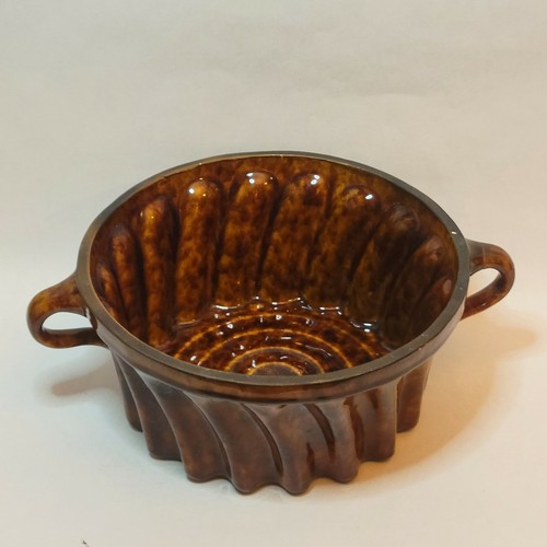 Vintage redware swirl - vintage,