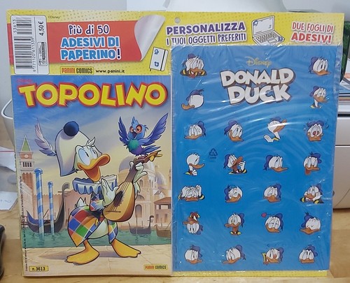 Topolino 3613 con - adesivi, di