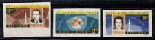 Nord Vietnam 1964 Mi. 298 U-300 U Nuovo ** 100% Spazio, Wostok 5