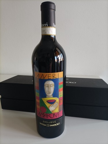 Bottiglia vino amarone - vino,
