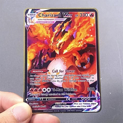 Pokemon card charizard vmax - pokemon,