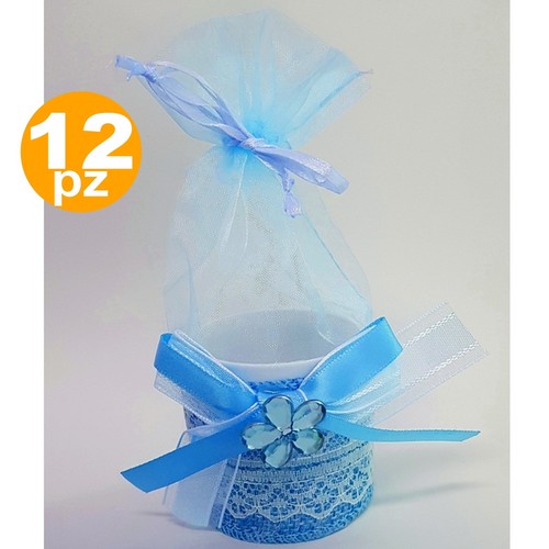 Bomboniere scatola azzurra - scatola,