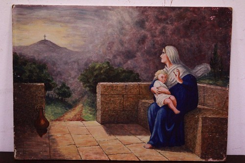 Dipinto quadro olio su - dipinto,