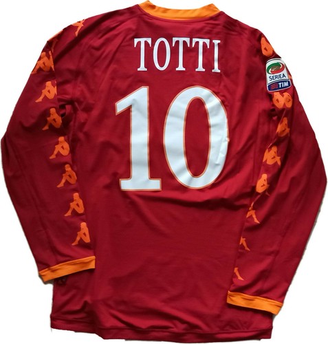 Maglia roma totti issued - maglia, worn