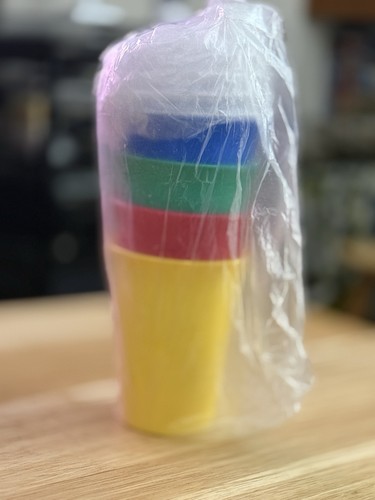 Bicchieri campana tupperware - bicchieri,