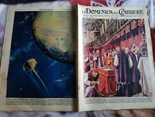 La Domenica del Corriere 43 del 1958 Cardinali votano - Pioneer I verso la Luna