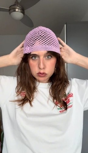 Cappello estivo all uncinetto - cappello, all'uncinetto