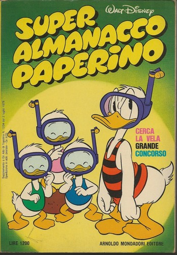 Super almanacco paperino - super,