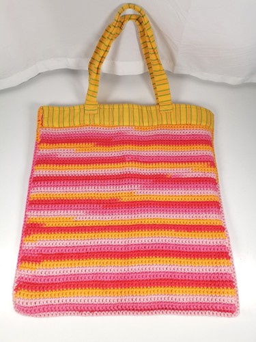 Borsa all uncinetto fatta - all'uncinetto, a