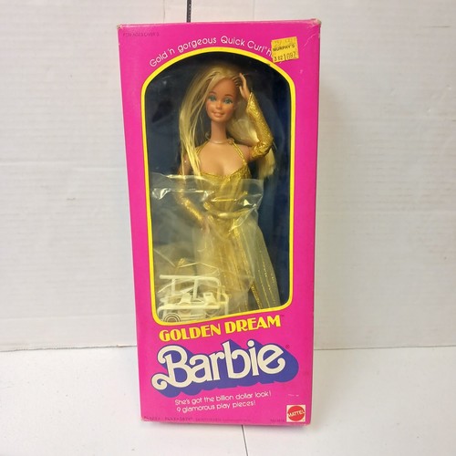Mattel golden dream barbie - golden,