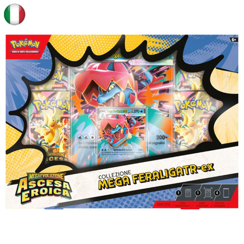 Feraligatr collezione - feraligatr-ex,