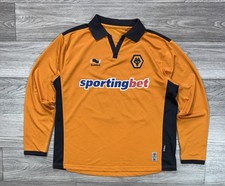 Wolverhampton 2010 2011 #97 RYNO Home Football Jersey Soccer Shirt Burrda Taglia L