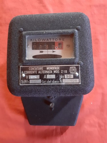 Contatore monofase vintage - monofase,