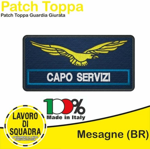 Patch toppa ricamata pronto - patch,