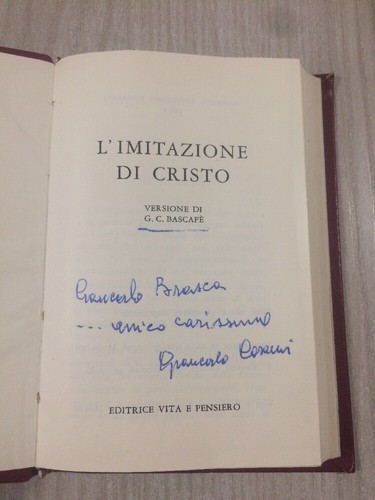 Libretto imitazione di - libretto,