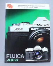 Brochure Appareil photo Fujica AX-3  (Réf#D-142)