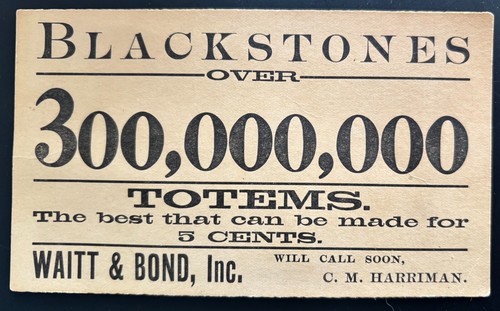 1901 blackstone totem sigari - 1901,