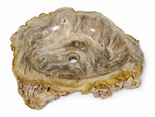 Lavabo In Legno Fossile Pietra
