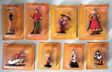 FUMETTI 3D COLLECTION-HOBBY & WORK-2010-LOTTO 8 MINIATURE+FASCICOLO-USATI