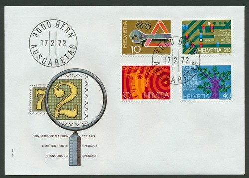 Svizzera 1972 copertina primo - svizzera,