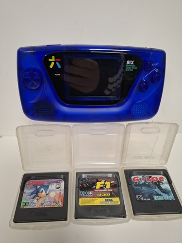 Console six sega game - console,