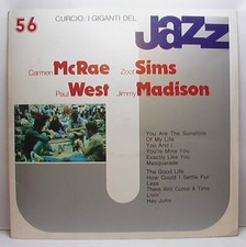 I Giganti Jazz Curcio n.56 vinyl record LP disco vinile Long Playing 33 gg MINT