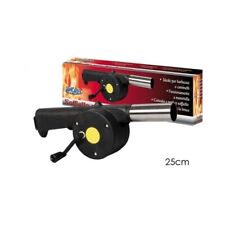 SOFFIETTO SOFFIATORE A MANOVELLA X CAMINO GRATICOLA BARBECUE FORNACELLA VENTOLA