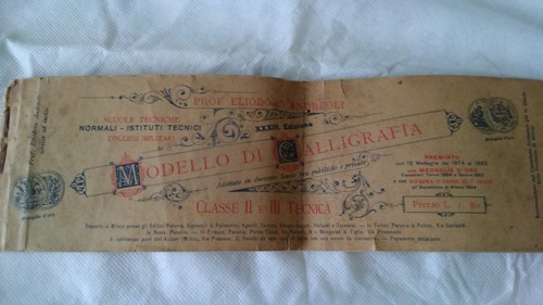 Modello calligrafia scuole - di,
