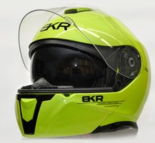 Casco Modulare Apribile Giallo