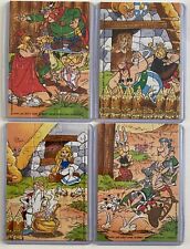 Kinder 4 Puzzle Asterix 1999 - Con porta tessere in plastica rigida