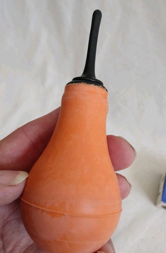 Rubber enema pera - rubber, de