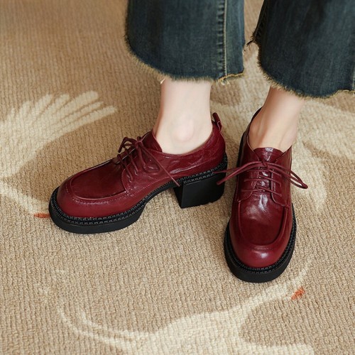 Scarpe oxford donna tacco - scarpe,