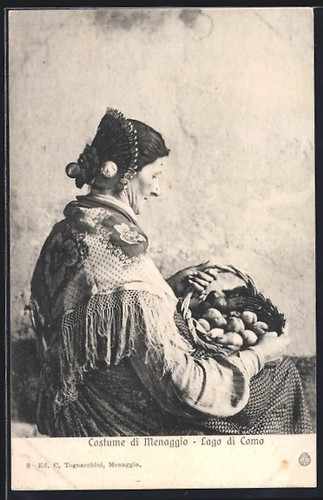 Vecchia donna menaggio con - vecchia,